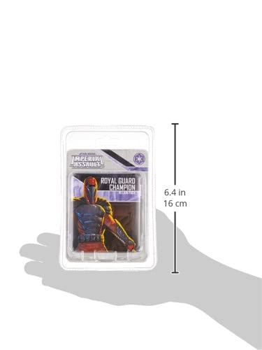 Star Wars Imperial Assault Board Game Royal Guard Champion VILLAIN PACK - Epic Sci-Fi Strategy Game for Kids and Adults, Ages 14+, 1-5 Players, 1-2 Hour Playtime, Made by Fantasy Flight Games - size: Villain Pack, style: Royal Guard