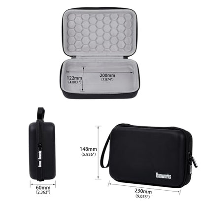Banworks PU Hardshell Case Custom Fit for All KORG Volcas (Volca Sample/Bass/Mix/Drum, Etc.), Analog Synth/Sampler Sequencer/Drum Machine Storage Protective Bag JT/HCQSNB-08 (Case Only, 1 Piece) - size: For All KORG Volcas