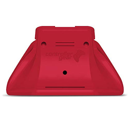 Controller Gear Pulse Red Universal Xbox Pro Charging Stand with 1100 Mah Rechargeable Battery, Charging Station for Xbox Series X|S and Xbox One - color: Pulse Red, style: Next Gen - Series X|S, Forward + Backward Compatible