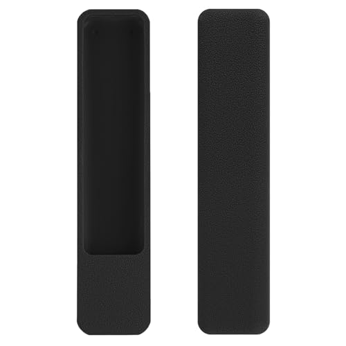 Protective Silicone Case for Sony RMF-TX600U RMF-TX500U Remote Control | Remote Cover for Sony MF-TX500E RMF-TX600E Smart TV Remote Sleeve Skin Waterproof, Anti-slip (Black) - color: Black