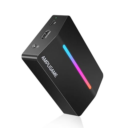 Fifine AmpliGame Video Capture Card, HD 1080 60fps for Audio Video, Gaming, Live Streaming, 4K HDMI to USB Capture Card Compatible with PS4/Windows/Mac OS/Switch/Xbox-V3 - color: Black