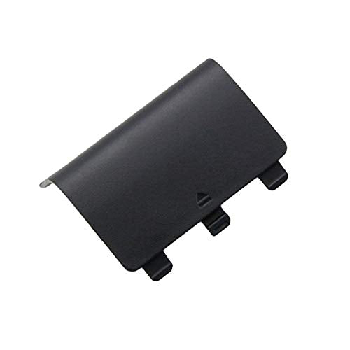 Battery Shell Lid Back Case Cover for Xbox One Wireless Controller Replacement (Black) - color: Black