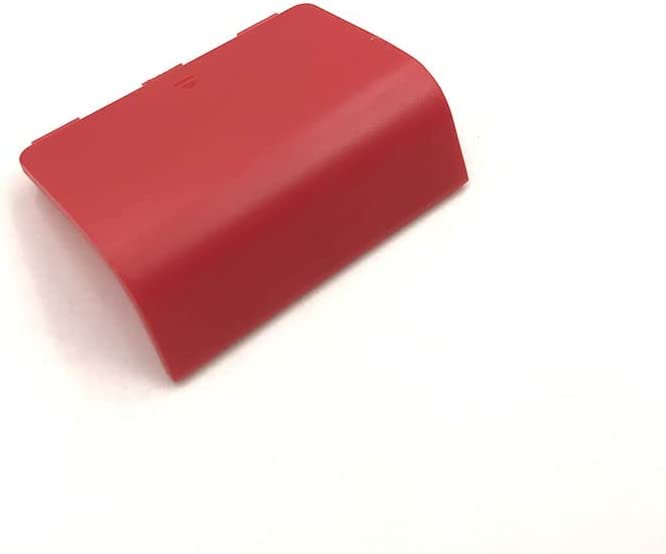 Colorful Battery Back Cover for Xbox Series S X Controller Battery Door Lid Pack Shell Replacement (Red) - color: Red