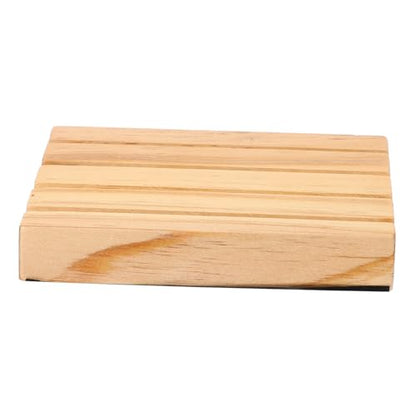 Kisangel Stylish Wooden Playing Card Holder for Easy Viewing Game Card Rack Poker Storage Compact Design