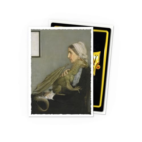 Dragon Shield Art Sleeves | Limited Edition - Whistlers Mother | 100 CT - Smooth & Tough Premium TCG Sleeves | Compatible with Pokemon, One Piece & Magic the Gathering - color: Whistlers Mother