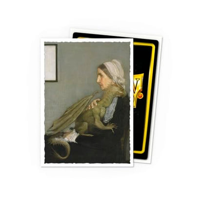 Dragon Shield Art Sleeves | Limited Edition - Whistlers Mother | 100 CT - Smooth & Tough Premium TCG Sleeves | Compatible with Pokemon, One Piece & Magic the Gathering - color: Whistlers Mother