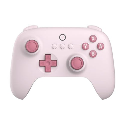 8Bitdo Ultimate C Bluetooth Controller for Switch with 6-axis Motion Control and Rumble Vibration (Pink) - color: Pink, style: Controller