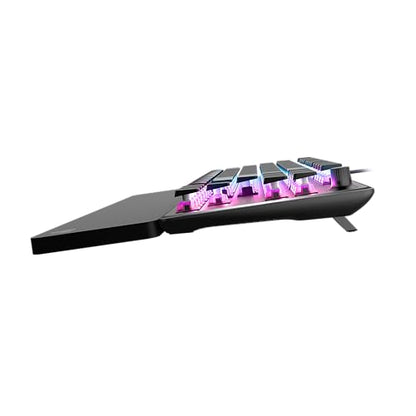 Turtle Beach Vulcan II TKL Pro Hall-Effect Mechanical RGB Gaming Keyboard | Magnetic Switches, Adjustable Actuation, Customizable RGB Keys, Rapid Trigger, Swappable Keycaps, Tenkeyless, White - color: Black