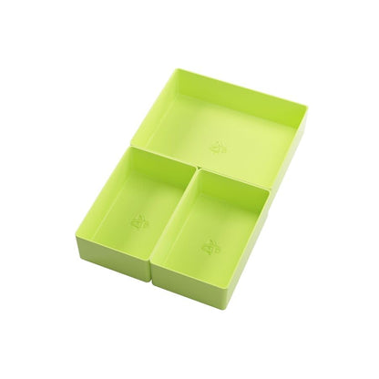 Token Silo Card Add On - 3-Piece Set of Game Trays, Holds Game Cards, Tokens, Dials and Dice, Organize LCG, TCG and Board Game Accessories, Modular Design, Lime Color, Made by Gamegenic - color: Lime Green