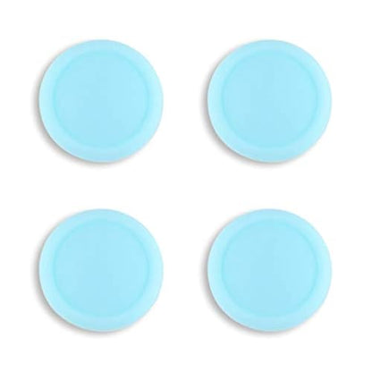 eXtremeRate PlayVital Switch Joystick Caps, Switch Lite Thumbstick Caps, Silicone Analog Cover for OLED Joycon Thumb Grips - Heaven Blue - color: Heaven Blue