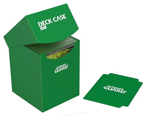 Deck Box (100 Cards), Green - color: Green