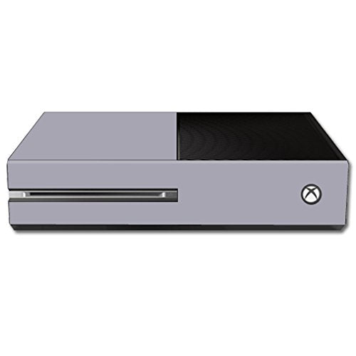 MightySkins Skin Compatible with Microsoft Xbox One - Solid Gray | Protective, Durable, and Unique Vinyl Decal wrap Cover | Easy to Apply, Remove, and Change Styles | Made in The USA - color: Gray