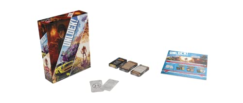 Asmodee Unlock! Legendary Adventures Card Game - Escape Room-Inspired Cooperative Adventure, Fun Family Game for Kids and Adults, Ages 10+, 1-6 Players, 1 Hour Playtime, Made by Space Cowboys