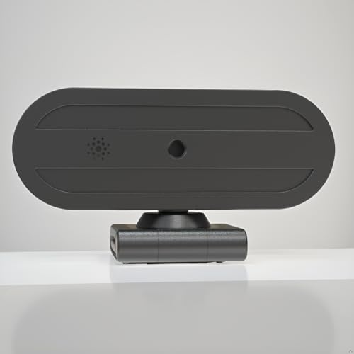 W4 2K Autofocus Webcam with Dual Mics & LED Light, 1080P 60fps/2K 50fps, USB Streaming Camera for PC, Laptop, Switch 2, Desktop - Plug and Play - color: Black-W4 2K Autofocus
