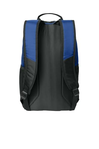 SPORT-TEK Unisex Rec Backpack | Laptop Bag for Women & Men, Gym Backpack with Padded Back & Ventilated Shoe Compartment - color: True Royal