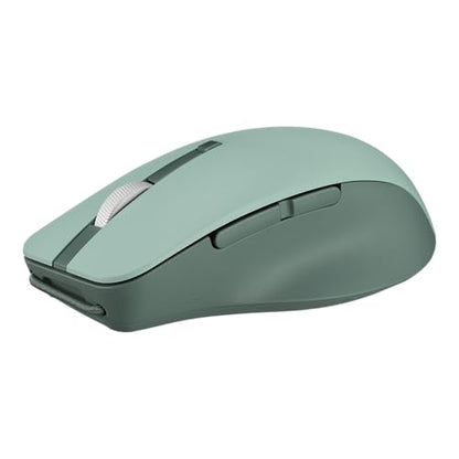 ASUS Wireless SmartO Mouse Silent Plus – Dual Mode (BT/2.4GHz), up to 3 Devices, Ergonomic, 4200 DPI, AA Battery Lasts up to 1 Year, Quiet Switches, Portable, for Productivity/Gaming - Green Tea Latte - color: Green Tea Latte