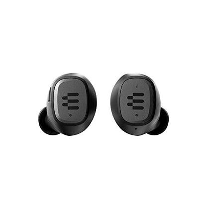 EPOS GTW 270 Wireless Gaming Earbuds, Bluetooth, Noise Reducing Closed Design, Dual Mics, Ergonomic Fit, IPX 5 Water Resistant, Portable Charging Case, 20 Hours of Playtime,Black/Silver/Grey - style: GTW 270