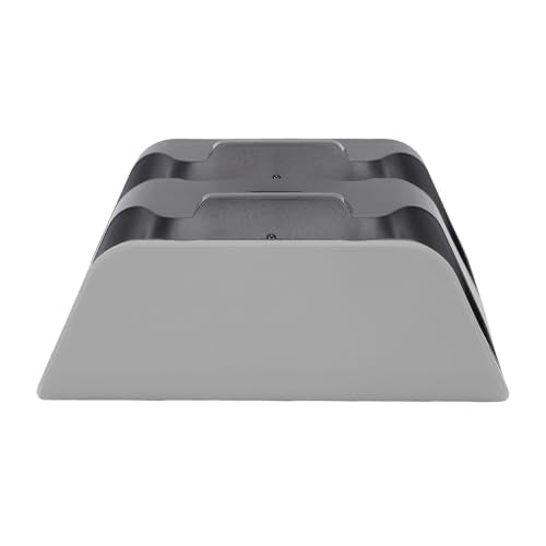 Edge Controller Charging Station, Dual Game Console Charger Dock with Storage Stand & USB Cable, Gray Black Charging Dock for Xbox Series X S - color: Gray Black