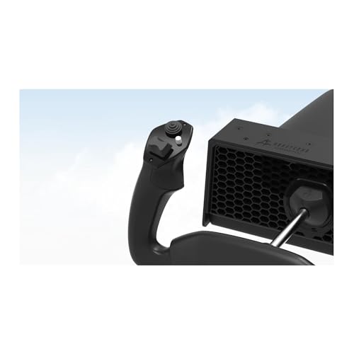 Honeycomb Alpha Flight Controls Lite and Bravo Throttle Quadrant (2 Items) | Alpha Lite 180 Degree Yoke, Bravo Lite 4 Interchangeable Levers, Trim Wheel, LED Gear Indicator, USB-C, Pc and Mac
