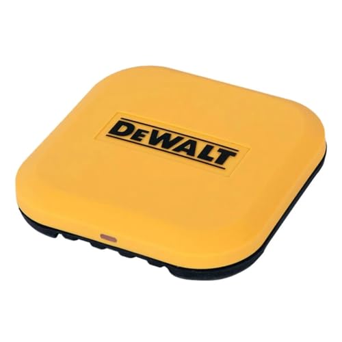 DEWALT Heavy Duty Wireless Charger, 10W Max Fast Wireless Charging Pad | Compatible with iPhone 17/16/15/14/13/12/11/X/8 Pro Max Plus Samsung Galaxy S22/S21 AirPods