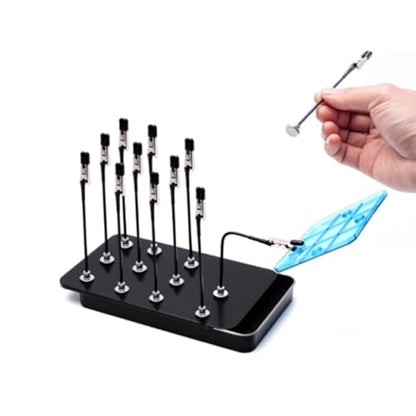 Magnetic Model Stand with Flexible Clips Easy to Assemble for Artists and Designers