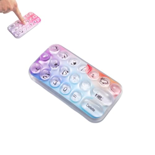 Gel Wrist Rest,Soft Mouse Mini Wrist Rest Pad Comfortable Cool Silicone Gel Ergonomic Cushion Small-Sized Hand Pain Relief Support Pad for Laptop Computer Typing Gaming Office Home(5.11*2.75*0.78in) - color: Colorful