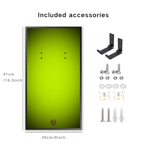 Display Wallboard for LEGO Technic Lamborghini 42161 Race Car Model Kit, Home or Office Decorative Wall Panels,Adult Collectibles Wall Mount Frame (No Car Included) (42161 Display Wallboard)