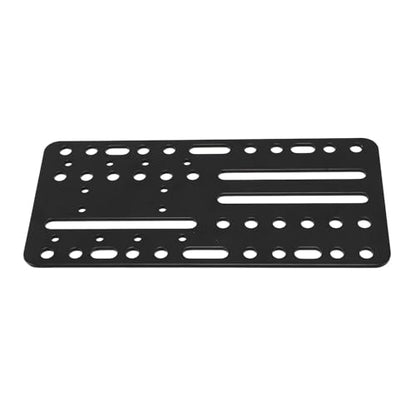 ZJchao Joystick Mount, Joystick Chair Mount with Universal Multiple Hole Adapter Plate USB Handbrake Desk Mount Bracket Plate SIM Racing Accessories for SIM Racing Shifter
