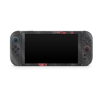 Glossy Glitter Gaming Skin Compatible with Nintendo Switch 2 Console Only - Red Dragon - Premium 3M Vinyl Protective Wrap Decal Cover - Easy to Apply | Crafted in The USA by MightySkins - color: Red Dragon, size: Switch 2 Console Skin Only, style: Glossy