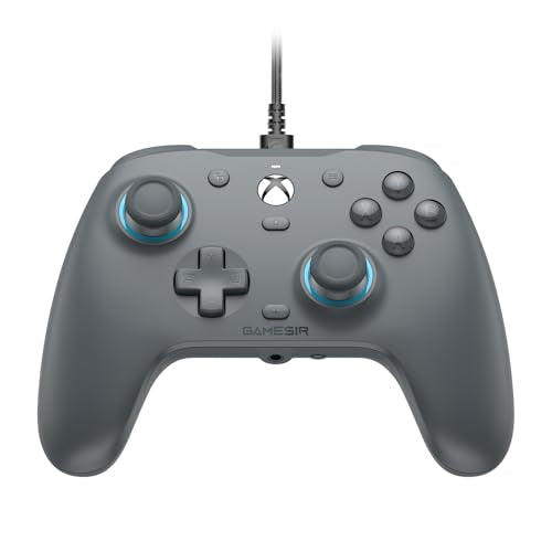 GameSir G7 SE Wired Controller for Xbox Series X|S, Xbox One & Windows 10/11, Plug and Play Gaming Gamepad with Hall Effect Joysticks/Hall Trigger, 3.5mm Audio Jack-Gray - color: Gray