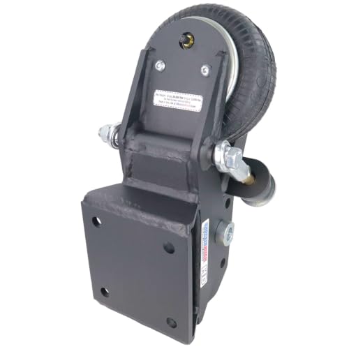 Shocker HD 25K Air Trailer Tongue Mount with Wallace 2-5/16" Ball Coupler, 4 Bolt Flat Plate Mount - size: 4 Bolt Flat Plate Mount