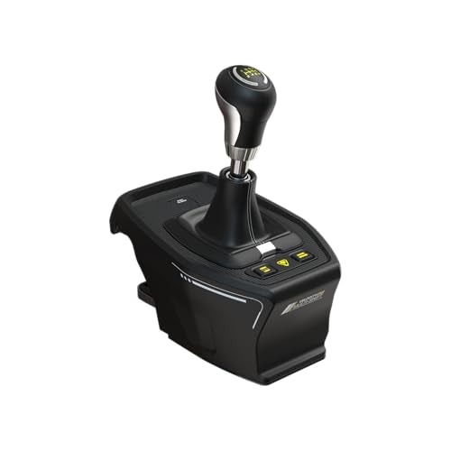 Turtle Beach VelocityOne Multi-Shift Sim Racing Shifter, Handbrake Xbox, PC | Xbox Series X|S, Xbox One, Windows PC, 7-Gear + R H-Gate & Sequential Shifter, Handbrake, Hall-Effect Magnetic Sensors, Black - style: Universal Shifter & Handbrake