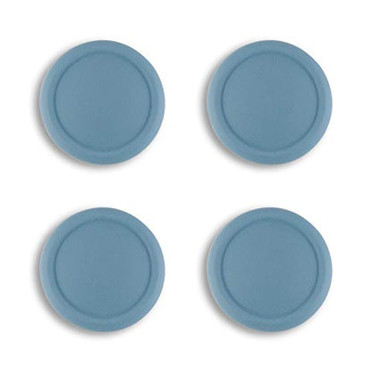eXtremeRate PlayVital Switch Joystick Caps, Switch Lite Thumbstick Caps, Silicone Analog Cover for OLED Joycon Thumb Grips - Airforce Blue - color: Airforce Blue