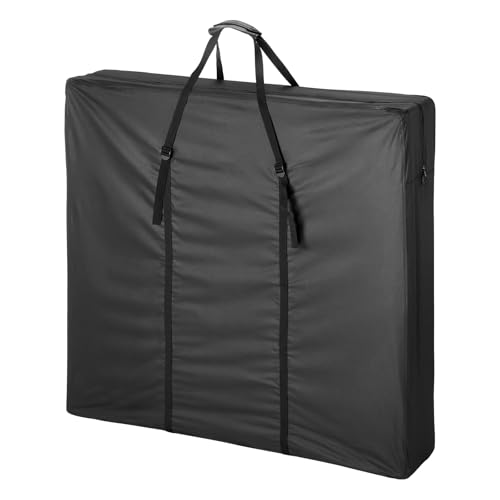 36 Inch Domino Table Storage Bag, Carry Case for Mahjong Game Tables | Storage Bag for Square 4 Player Folding Card Table, Waterproof Dustproof Protective Cover - Black 36 x 36 x 2.5 Inch - size: 36" x 36" x 2.5"