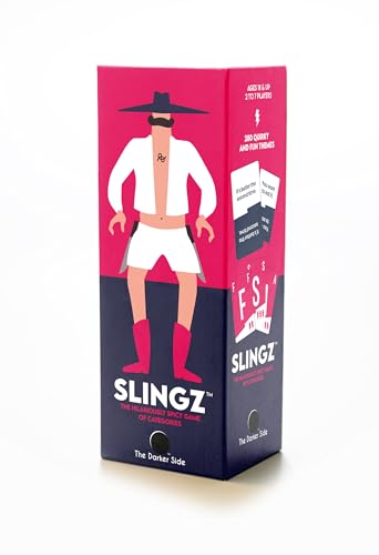 Slingz - The Quick and Hilariously Spicy Categories Card Game | 2-7 Players | for Adults, College Students, Game Nights, Parties and More | by The Darker Side Games - style: 18 and up - Adult