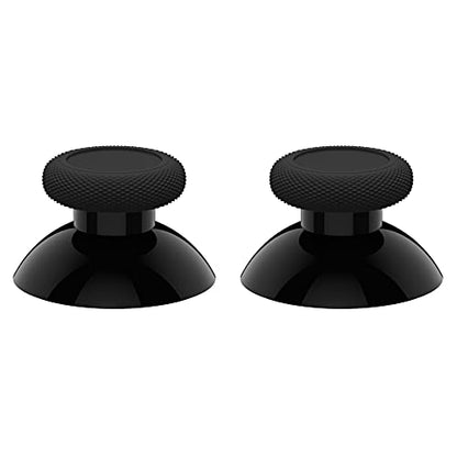 eXtremeRate Replacement Thumbsticks for Xbox Series X & S, Joysticks Repair Kit for Xbox Wireless Controller, Custom Analog Stick Buttons for Xbox One S/X/Elite Controller - Black - color: Black