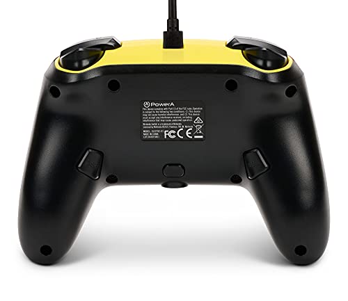 PowerA Enhanced Wired Controller for Nintendo Switch - Pokémon: Pikachu Arcade, Nintendo Switch - OLED Model, Gamepad, Game controller, Wired controller, Officially licensed