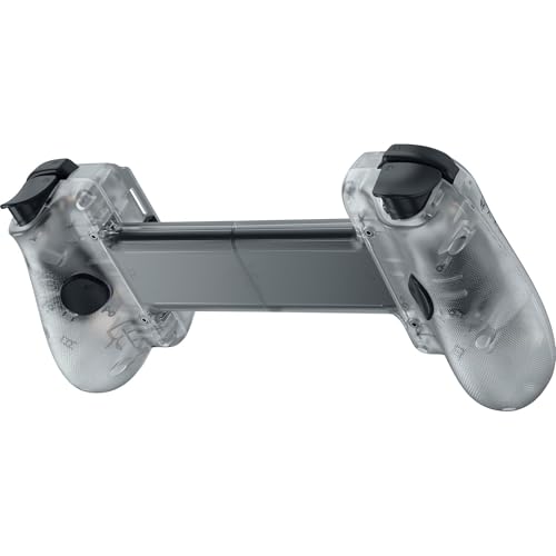 Razer Kishi V3 Gaming Controller for iPhone 15, 16, 17 Series & Android: TMR Thumbsticks - Dual Back Buttons - Fits Most Phone Cases - PC Remote Play - USB-C Gamepad Connection - Phantom White - color: Phantom White