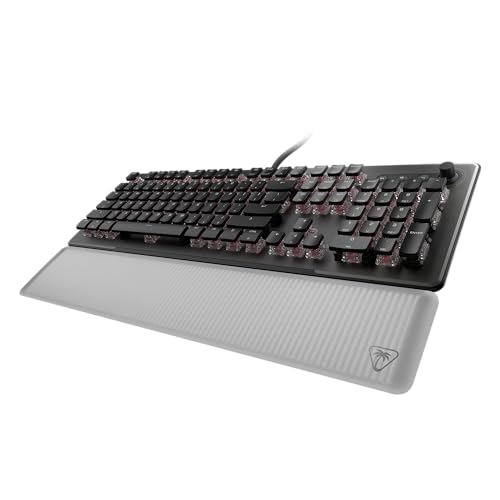 Turtle Beach Vulcan II Max Optical-Mechanical RGB Gaming Keyboard | Customizable RGB Keys & Palm Rest, Smart Keys, Titan II Linear Switches, Anodized Aluminum Top Plate, Media Controls, Black - color: Black