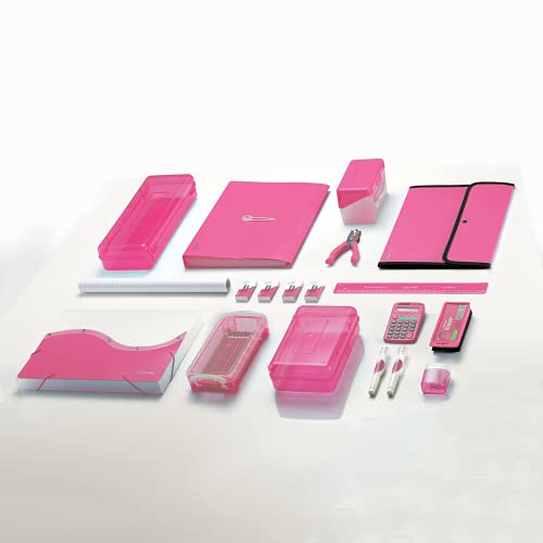3" X 5" Index Card Case Holds 100 Cards Includes Business Card/Index Holder and 5 Tab Dividers Comes in Assorted Color – (Pack of 4) By (Emraw)