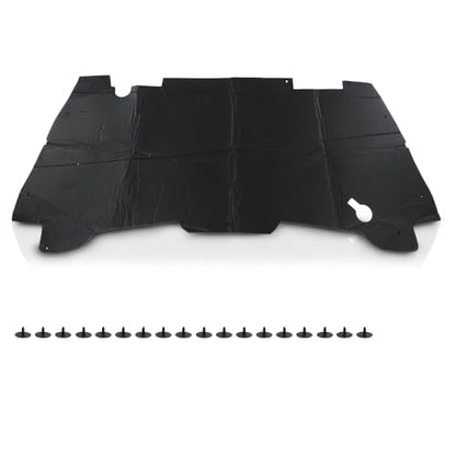 CNNELL Hood Insulation Pad Compatible with Dodge Ram 1500 1994-2001/Not Fit Durango Or Dakota, Not Fit for Diesel Black - style: 1994-2001 Ram 1500