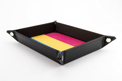 FanRoll Pride Dice Tray – Pansexual - color: Pansexual