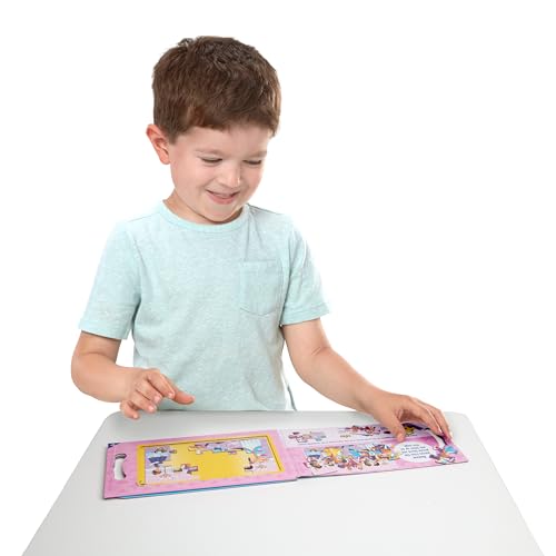 Melissa & Doug Take-Along Magnetic Jigsaw Puzzle Set – Princesses (2 x 15 Piece) Travel Activity Toy for Preschoolers and Kids Ages 3+ - size: 8.5 x 7.25 x 0.3 inches, style: Princesses