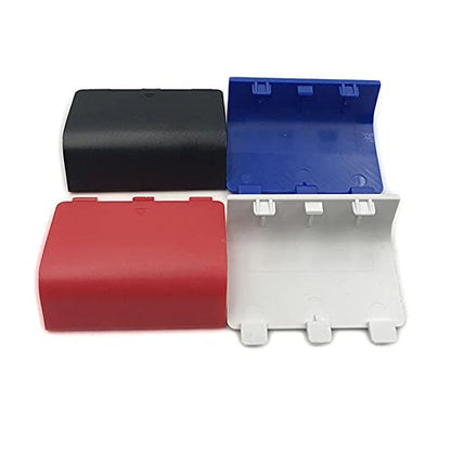 Replacement Battery Back Cover for Xbox Series S X Controller, Battery Door Lid Repair Shell 1 (Red)