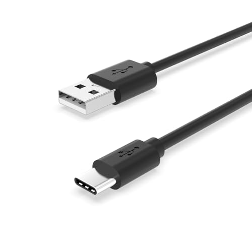 Superer 10 ft USB C Charging Cable Fit for PS5 Controller, PlayStation 5 DualSense, Xbox Series X/S Controllers, Xbox Elite Series 2 (Model 1914 1797), Fast Charger & Data Sync Replacement Cord - color: Black, size: 10 ft (1 Pack), style: Standard PVC Cab