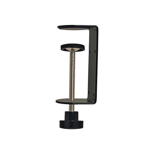 3 inch C-Clamp with Four Small Holes in the back, 1-Pack Adjustable Desk C Clamps for Range 0.35"~3.37", Versatile Clamp for Brake, Parts Assembly, Fastening, Welding, Woodwork, Metal Work - size: 3 in, style: 1-Pack