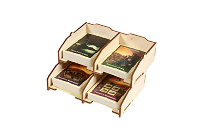 The Broken Token Game Organizer Compatible with Catan: Traders and Barbarians Expansion - style: Traders and Barbarians Expansion