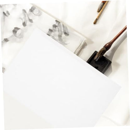 IWOWHERO 500pcs Thick Copy Paper for Calligraphy Writing Package Chinese Character Post Practice Paper Pad