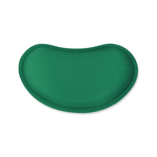 Office Ergonomic Memory Foam Computer Mouse and Keyboard Wrist Rest pad Support Carpal Tunnel, Wrist Rest for Keyboard and Mouse, Wrist Support Set - color: Dark Green, style: Mouse wrist pad