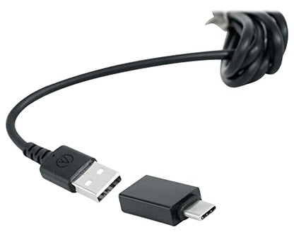 Audiosavings ATH-M50XSTS-USB Bundle: StreamSet Headset and Mic Plug-and-Play USB-C, Free RPAK Charcoal Backpack Padded Laptop Pocket, 2 Items